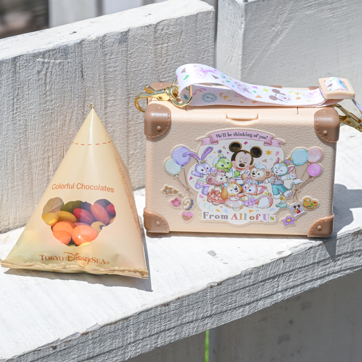 ミッキーマウスのトランクをイメージ！”ダッフィー＆フレンズのフロム