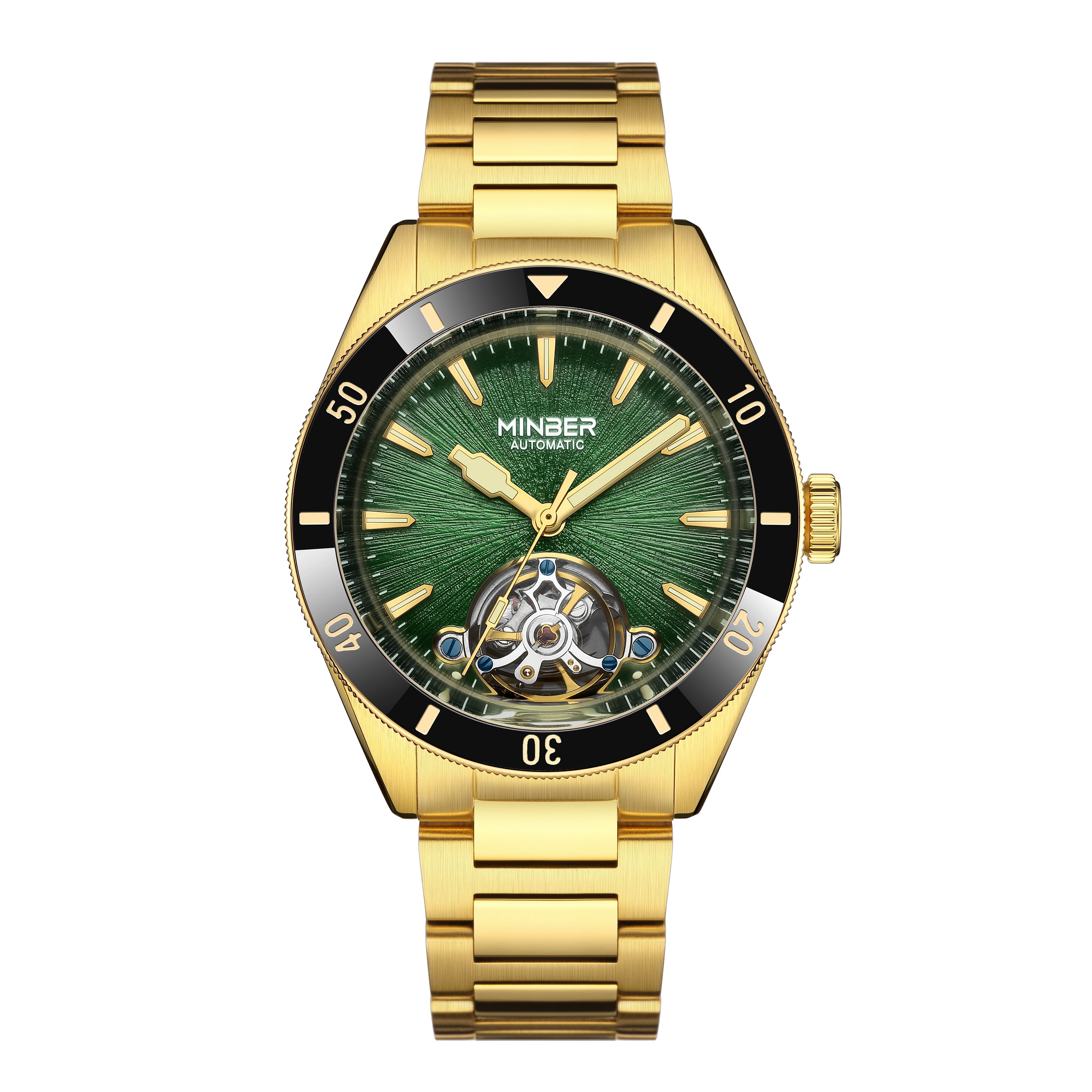 Minber Automatic Skeleton Watch - 9167 – MINBER WATCH