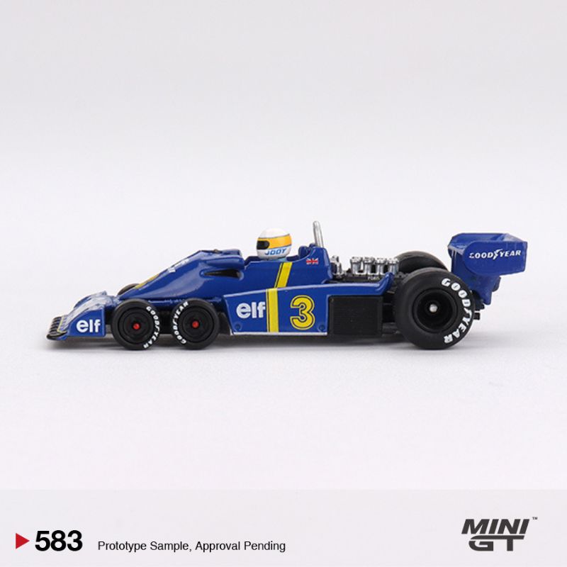Tyrrell P34 #3 Jody Scheckter 1976 Swedish GP Winner By MINI GT