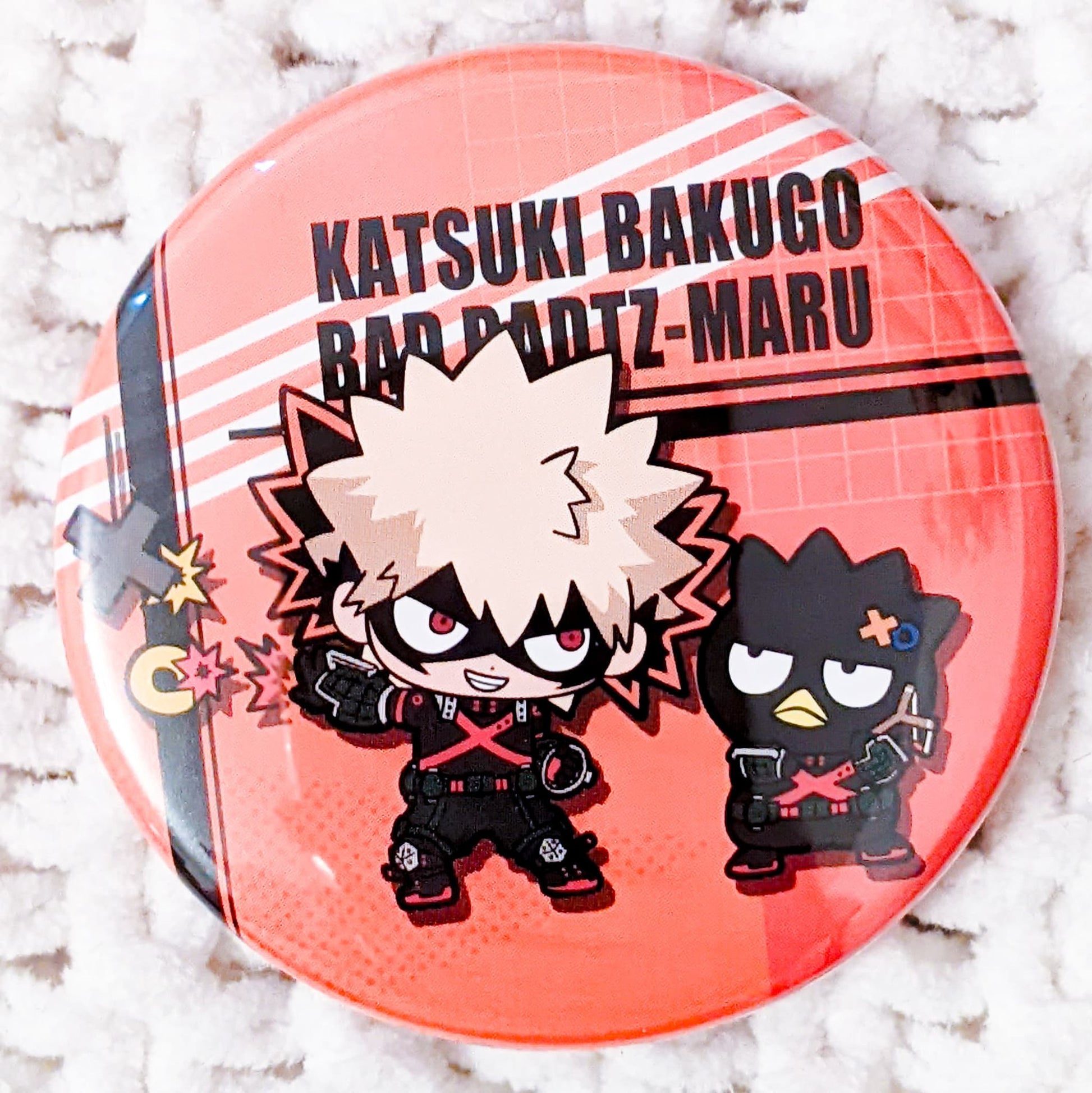 Katsuki Bakugo & Badtz Maru My Hero Academia x Sanrio Anime Pin