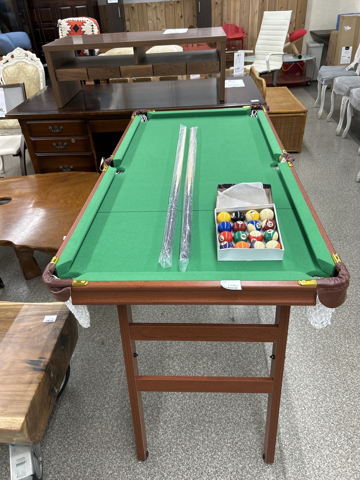 ビリヤード台セット入荷のお知らせです。 / リサイクルショップ三喜