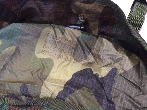 米軍実物】デッドストック LC-2 フィールドパック（ブットパック）94年
