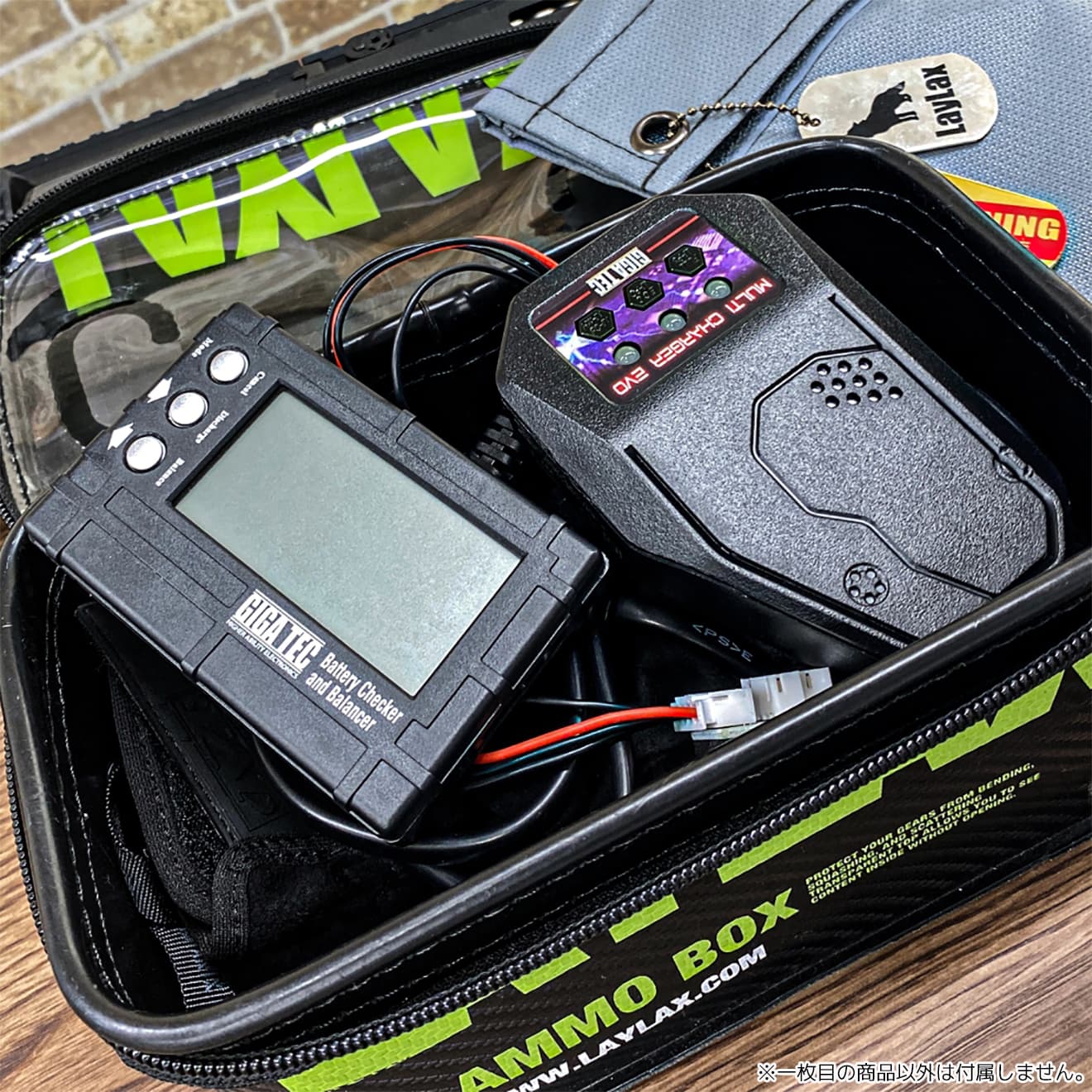 LayLax GIGA TEC PSEリポバッテリー チェッカー&バランサー Li-Po・Li