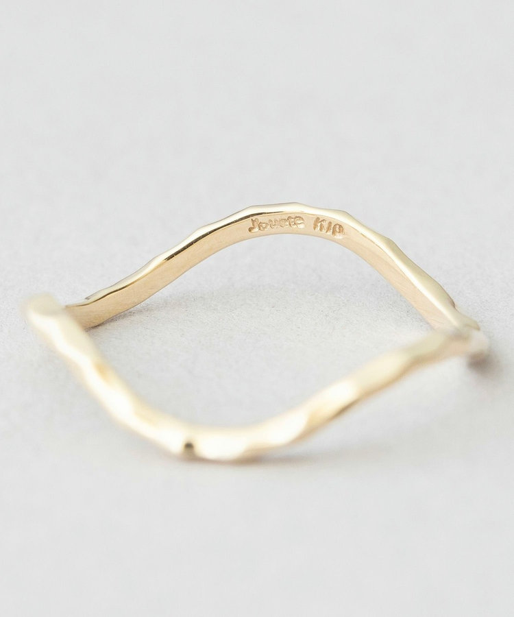 K10YG ウェーブ ピンキーリング（031337） ｜ women（ウィメンズ