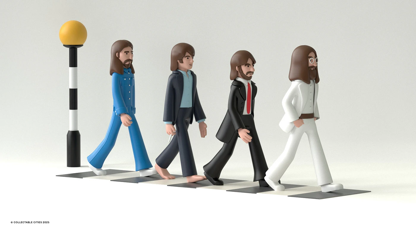 The Beatles Art Toys :: Behance