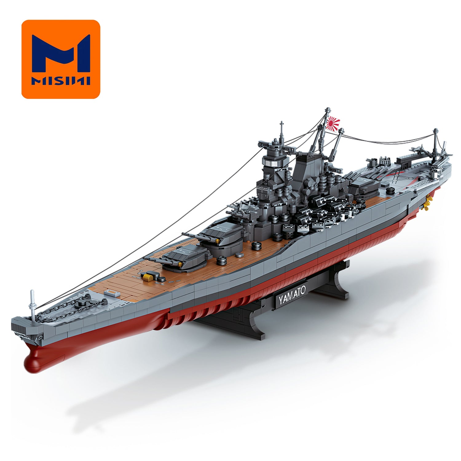 MISINI M7001 Yamato Battleship – MISINI-MOC
