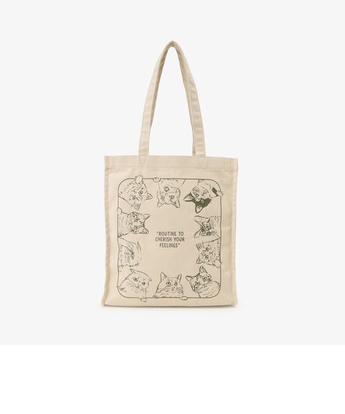 トートバッグマチ付き/Cat's NapTime｜アフタヌーンティー・リビングの