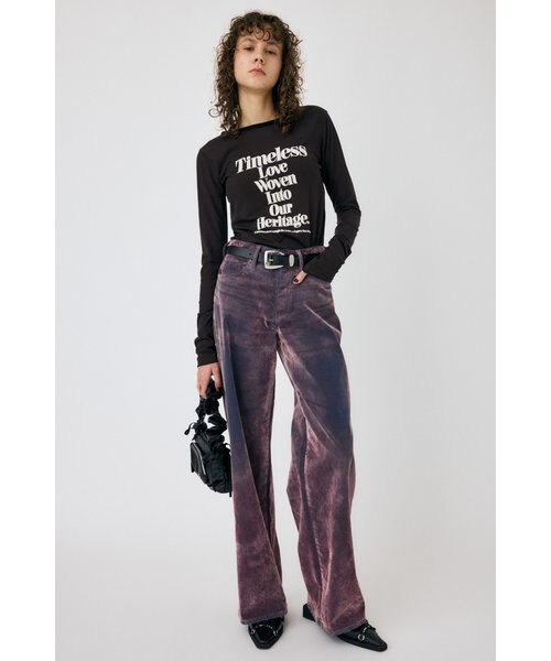 VELVET DENIM バギー｜マウジーの通販｜&mall（アンドモール）三井