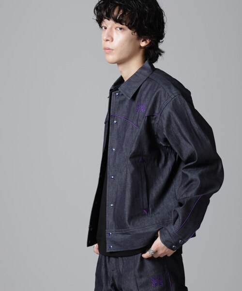 Needles／別注 Piping Cowboy Jacket(セットアップ可)｜ナノ