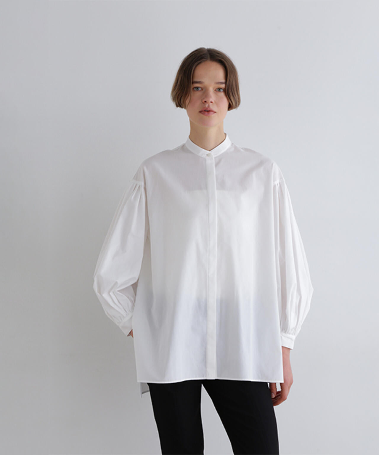 タイプライターギャザーブラウス | LE PHIL（ル フィル） ｜【公式