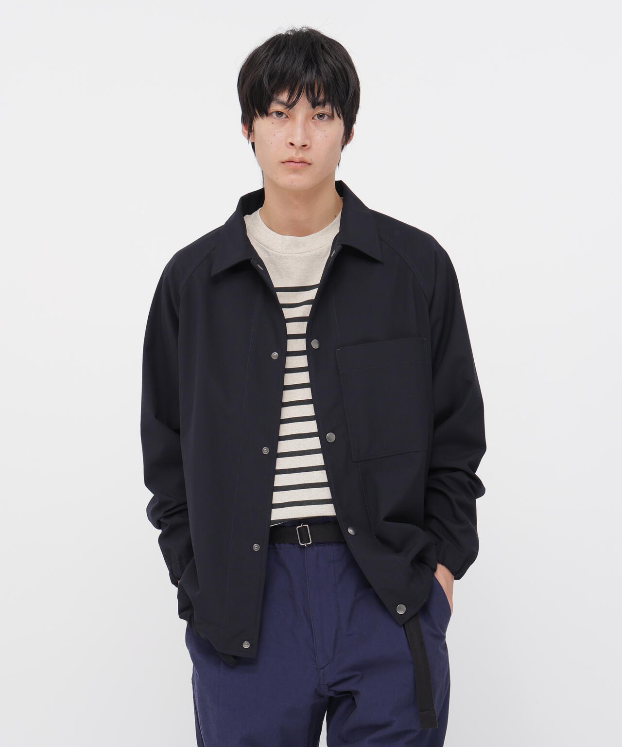 UNIFORM WOOL POLYESTER BLOUSON | MARGARET HOWELL（マーガレット