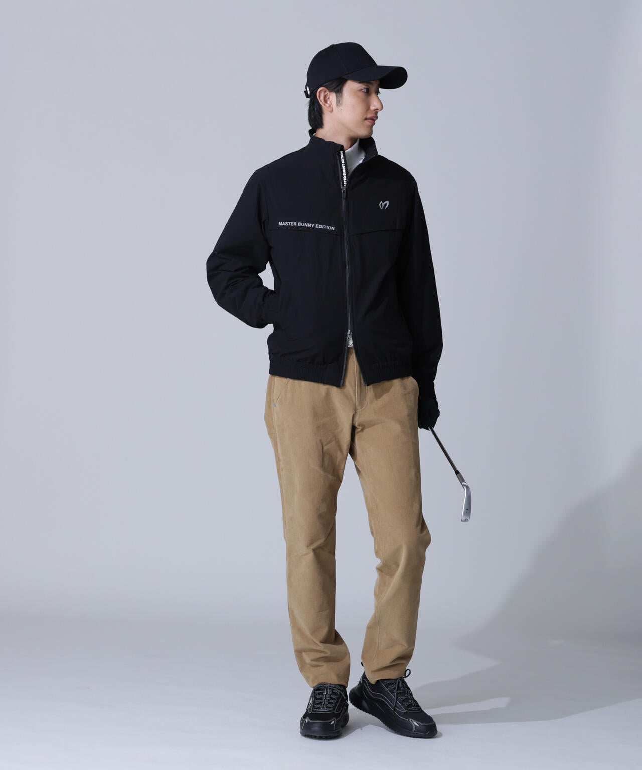 ストレッチリップストップ×高密度ツイル レイヤードブルゾン | MASTER