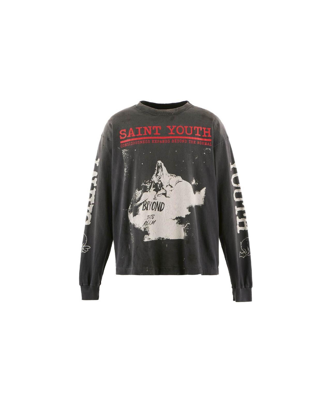 SAINT MICHAEL/セントマイケル/LS TEE/SAINT YOUTH/BLACK | ROYAL