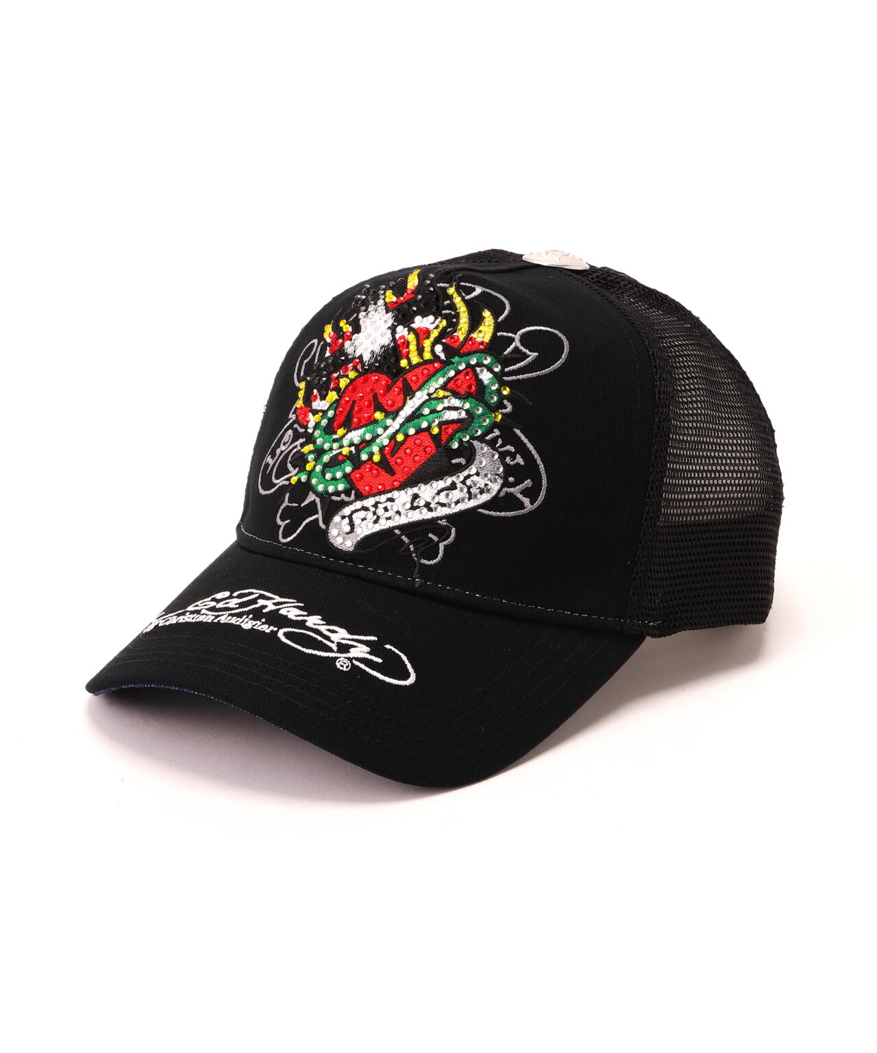 Ed Hardy/エド ハーディー/ED HARDY HEART R-STONE CAP | ROYAL FLASH