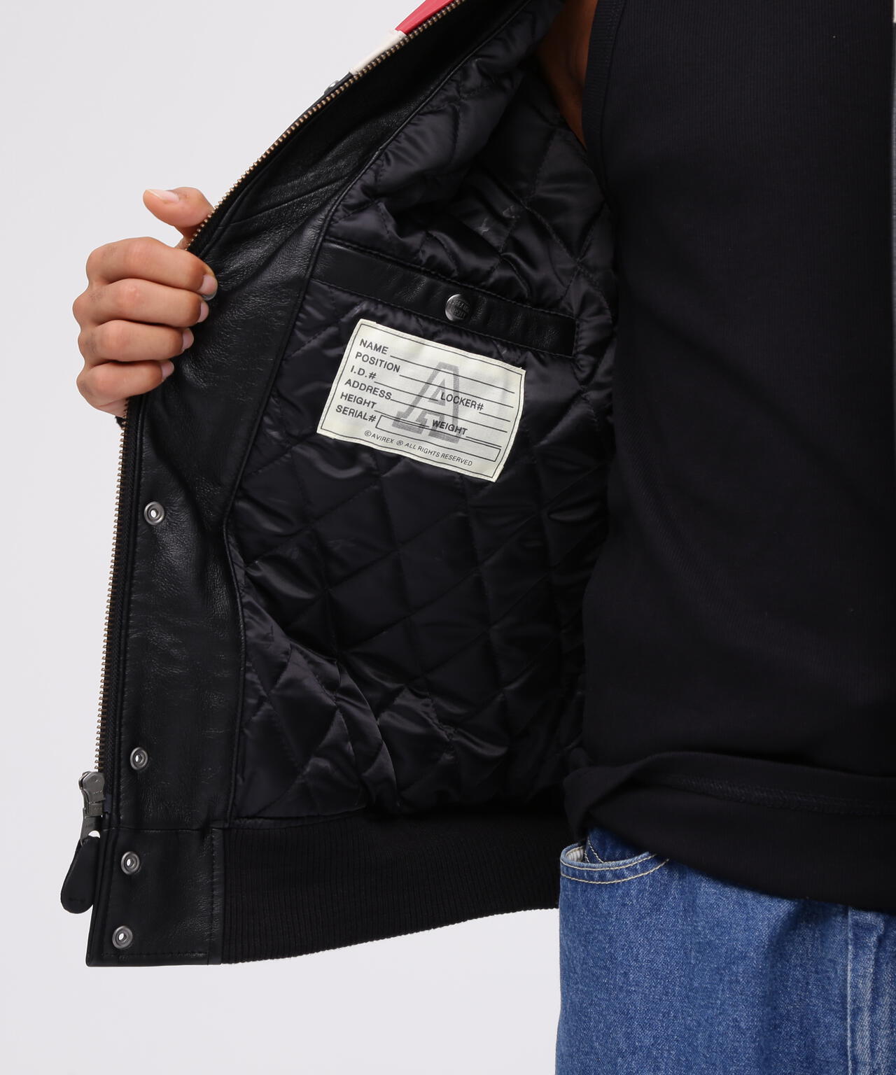 VARSITY JACKET RED AXES / バーシティジャケット レッドアクシズ