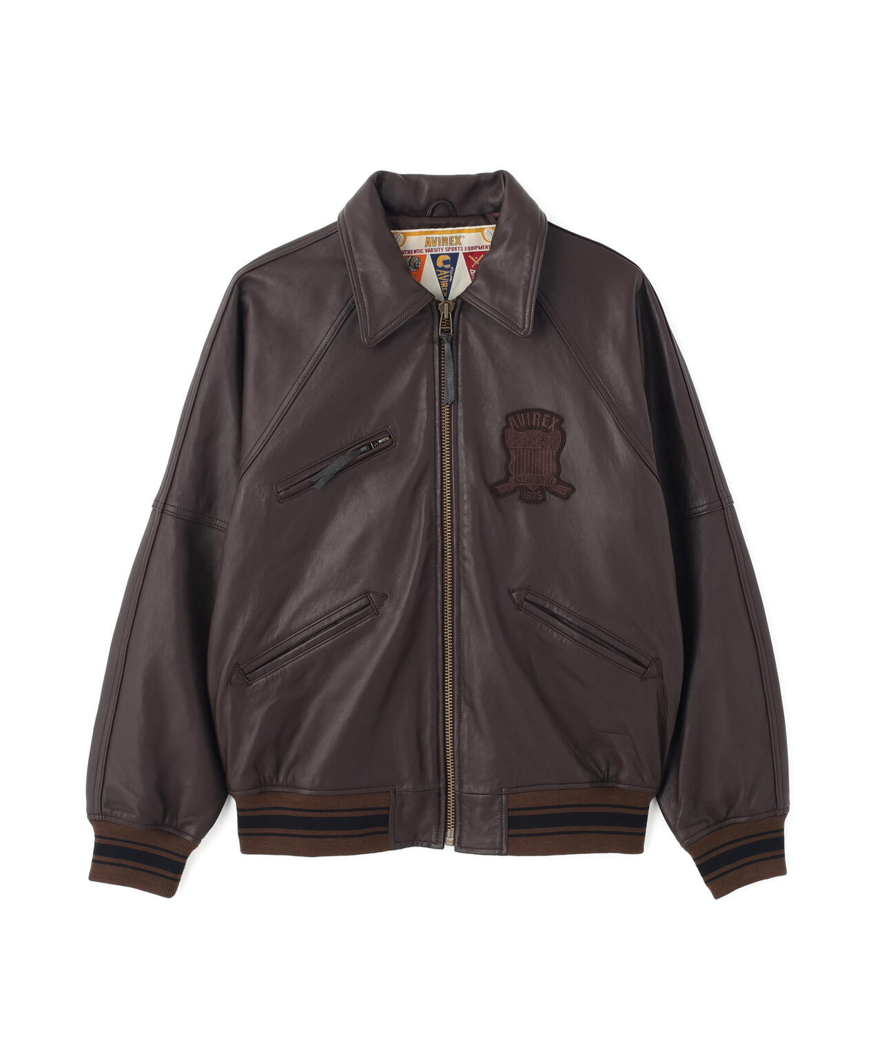 WEB&DEPOT限定》LIGHT SIGNATURE VARSITY JACKET | AVIREX