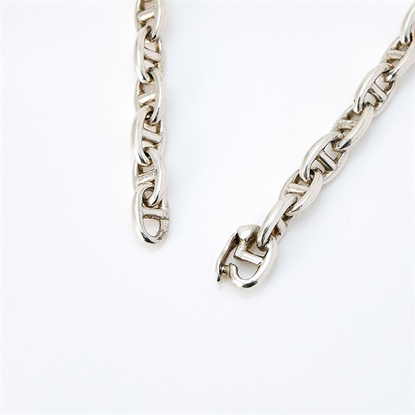 HERMES シェーヌダンクル 1990-2000年 ネックレス TPM/61コマ シルバー