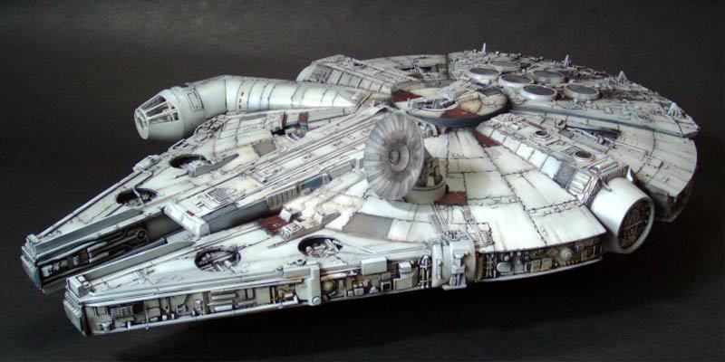 □MPC社 約1/72《ミレニアム・ファルコン》その1: P,Nみやこの模型