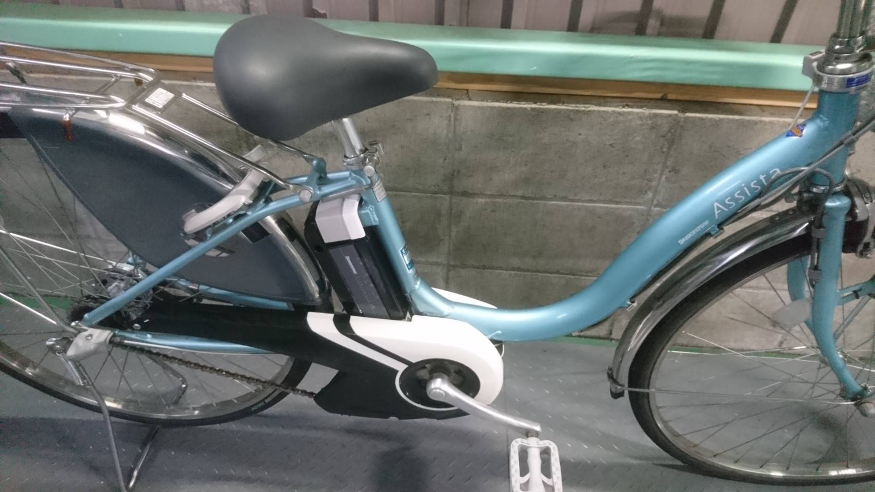 SOLD OUT】電動自転車 ブリヂストン Assista アシスタ 水色 26インチ