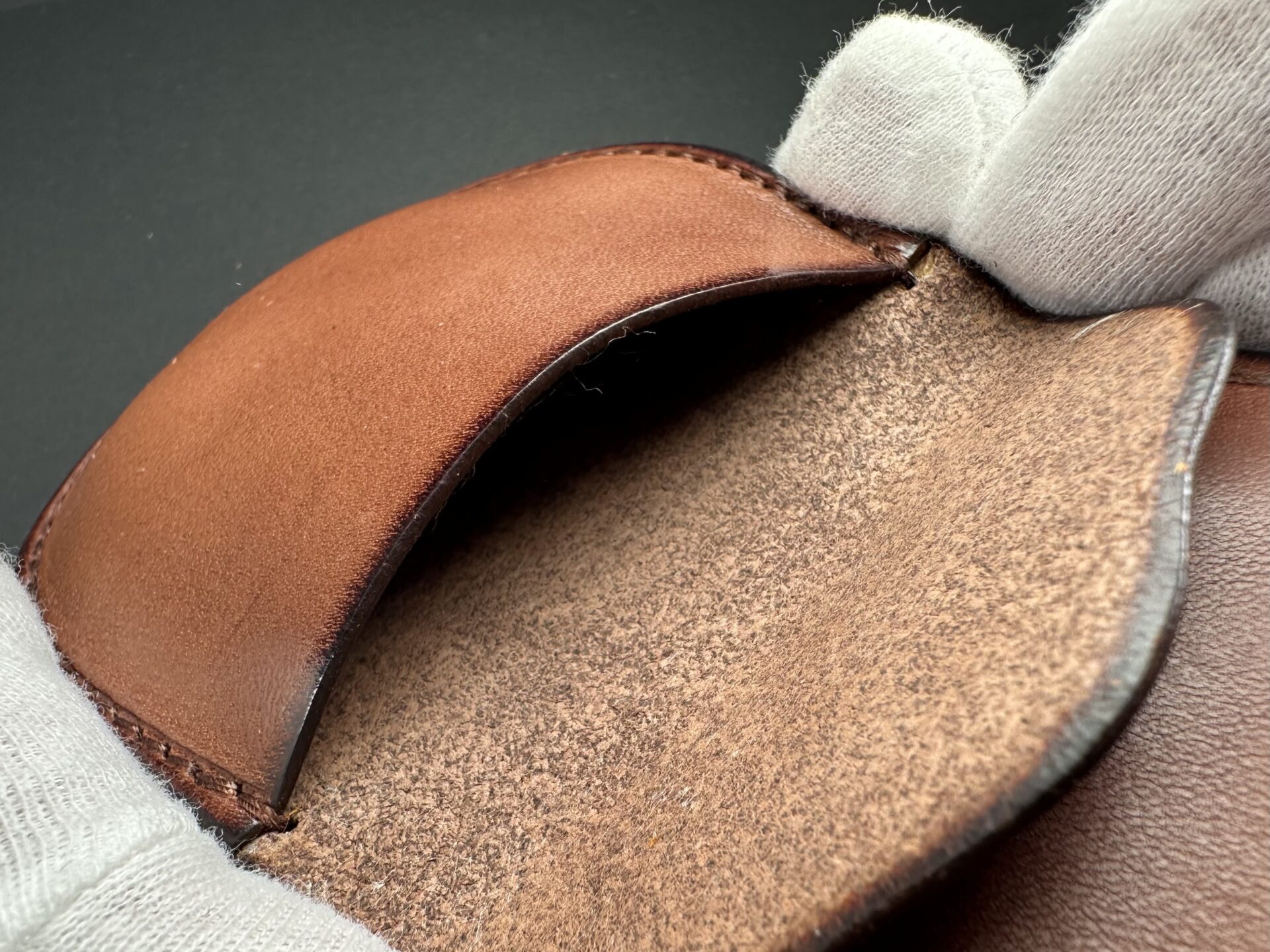 丸型小銭入れ (焦げ茶) 小銭入れ - MONTE-CARLO 原宿｜goro'sゴローズ