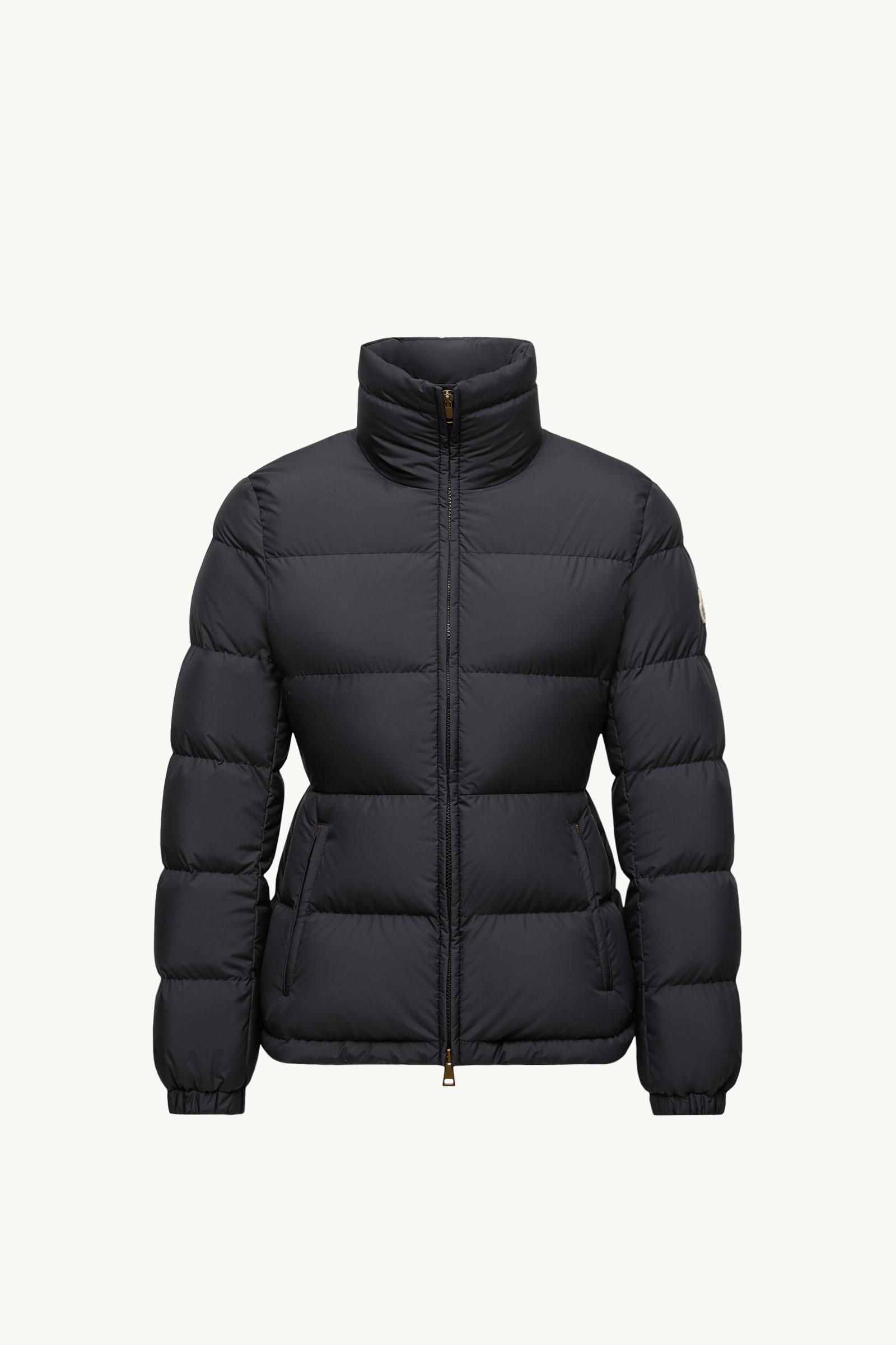 Black Dourbe Short Down Jacket - Short Down Jackets for Women
