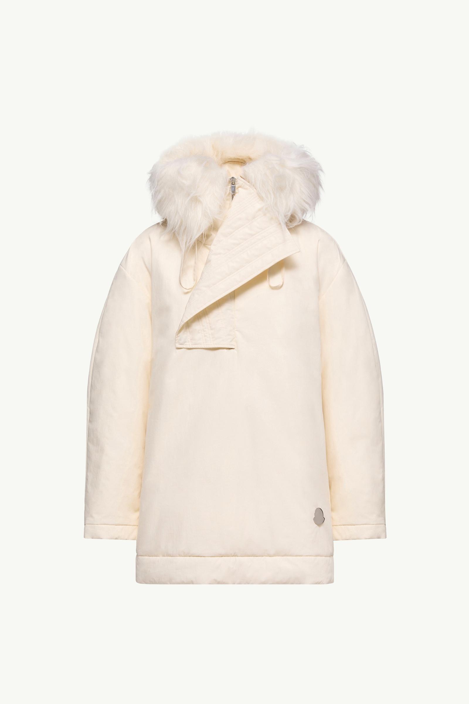 ホワイトアイボリー Moncler + JIL SANDER Bowtiediene ショートダウン