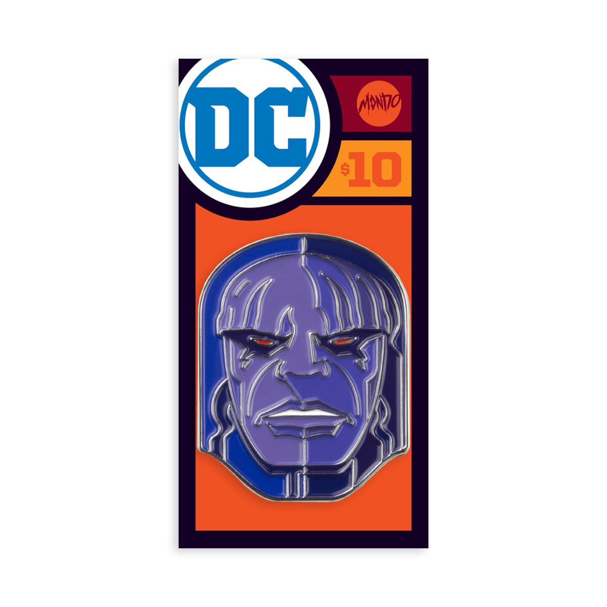 Darkseid Enamel Pin – Mondo