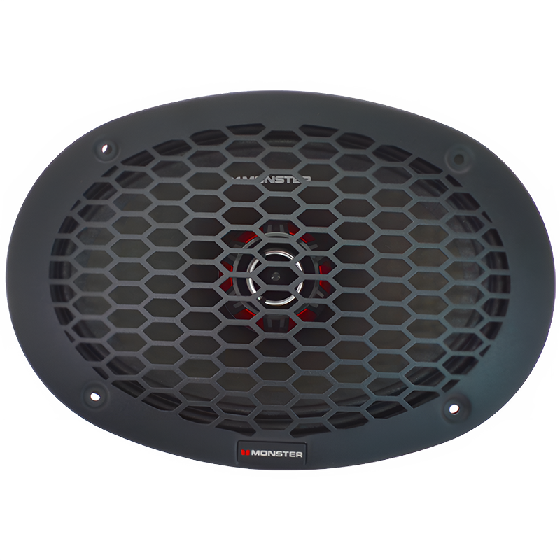 Coaxial Midrange 6×9″ 600/1200W @8 Ohms PZ – SMC6902 – Monster Audio