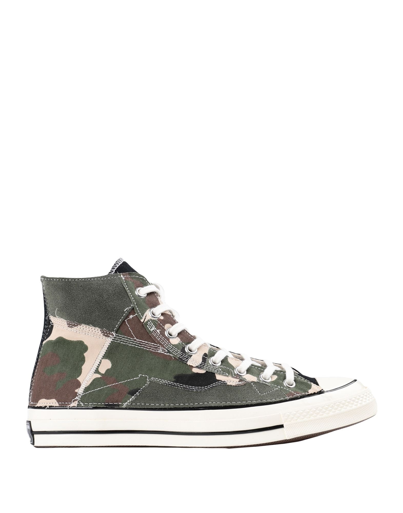 CHUCK 70 CANVAS LTD HI | Military green Women's Sneakers | YOOX