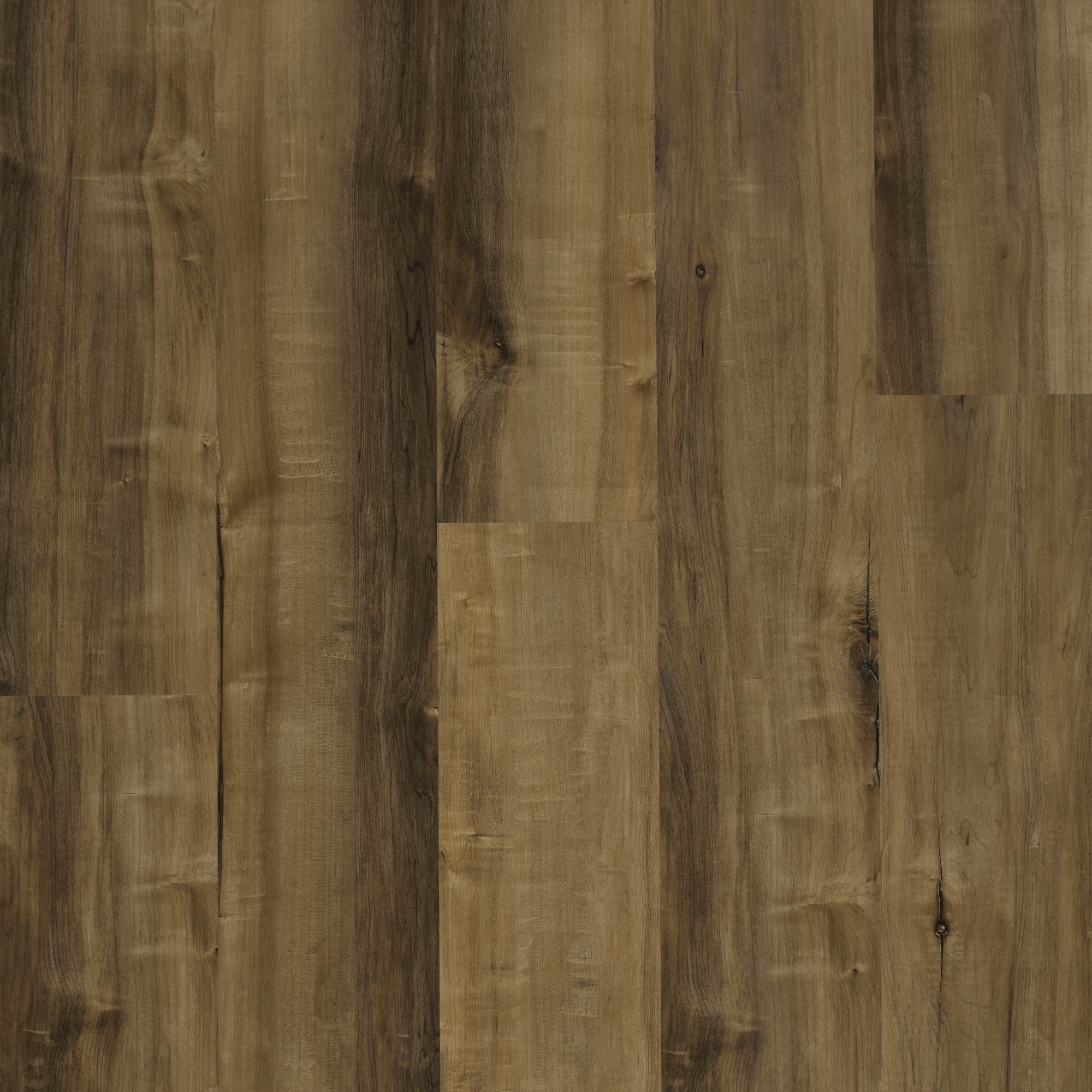 Shaw (Sample) Hazelnut Maple Brown Wood Look 6-mil Water Resistant
