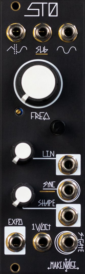 Make Noise STO (Black and Gold) - Eurorack Module on ModularGrid