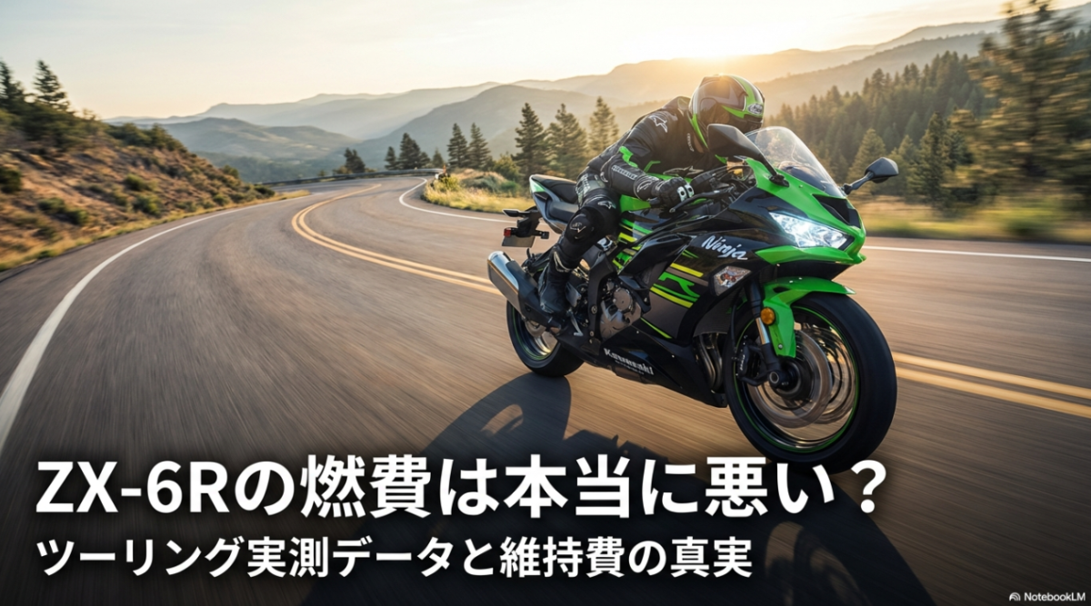 ZX-6Rの燃費は本当に悪い？ツーリングでの実測データと維持費のリアル