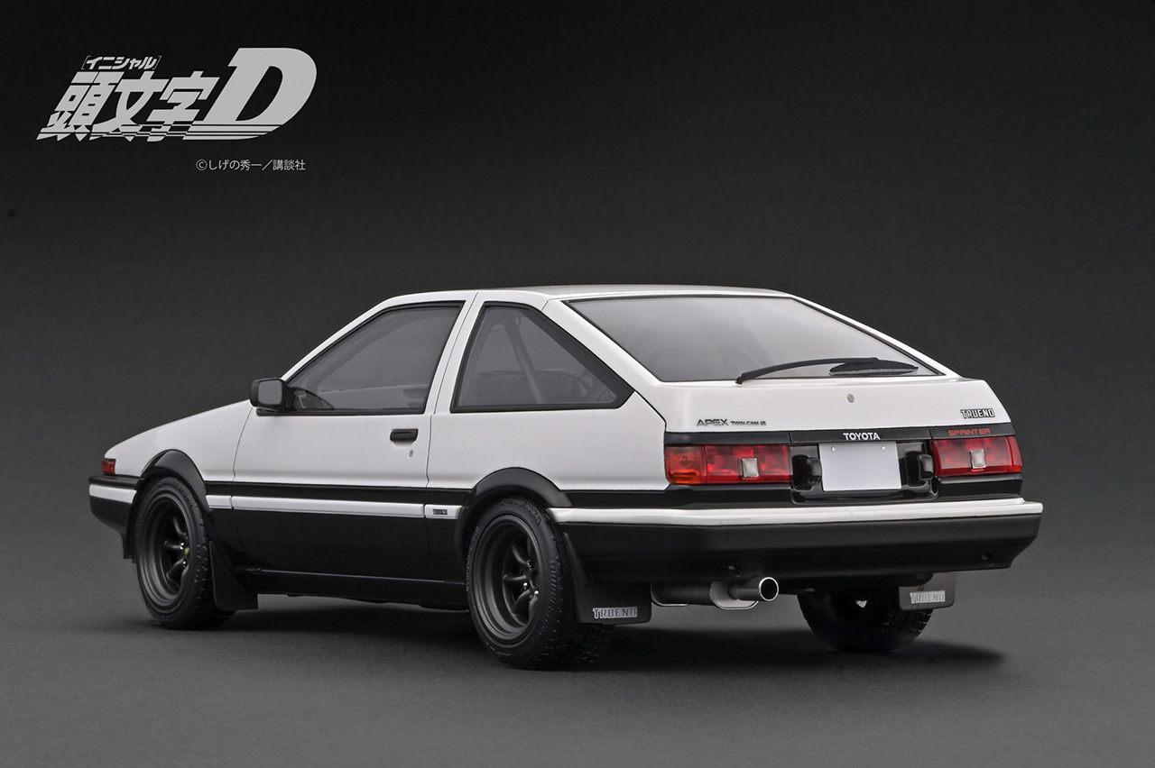 藤原拓海のフィギュア付き!?」イグニッションモデルが頭文字D仕様AE86