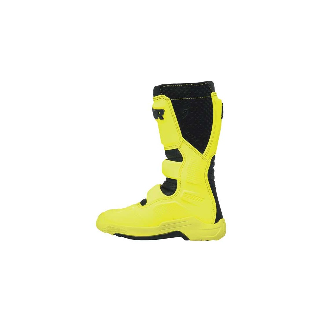 Thor Blitz XR Youth motocross boots yellow black