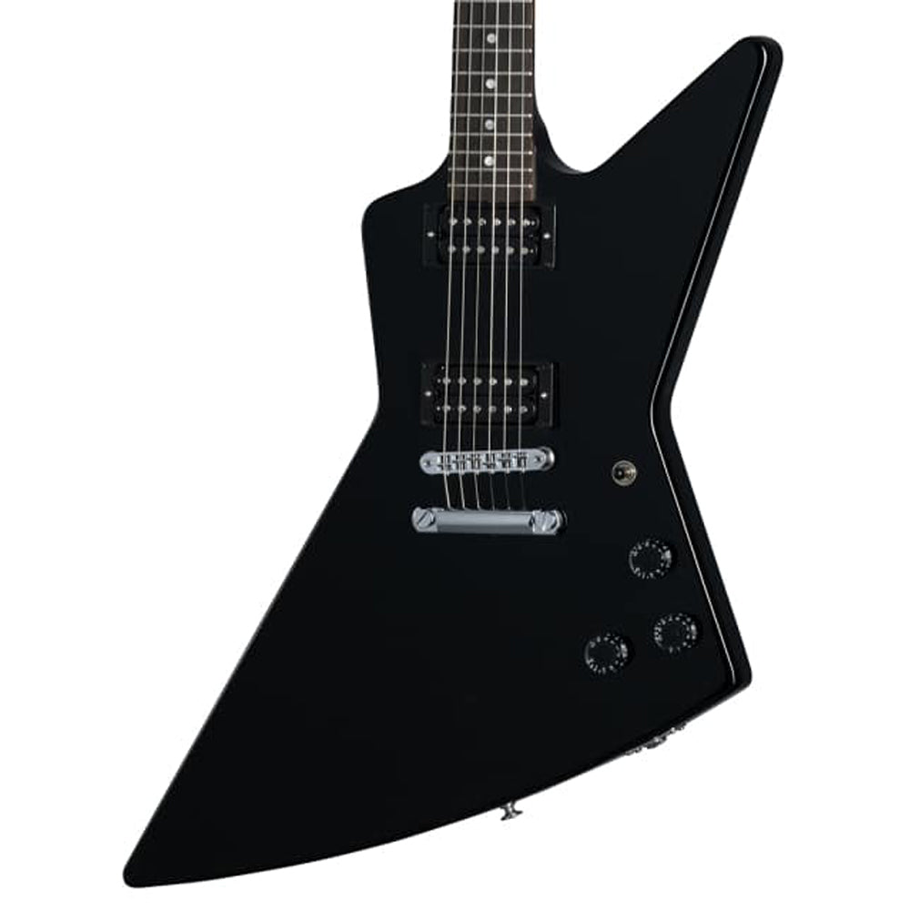 Gibson 80s Explorer Ebony – Motor City Guitar