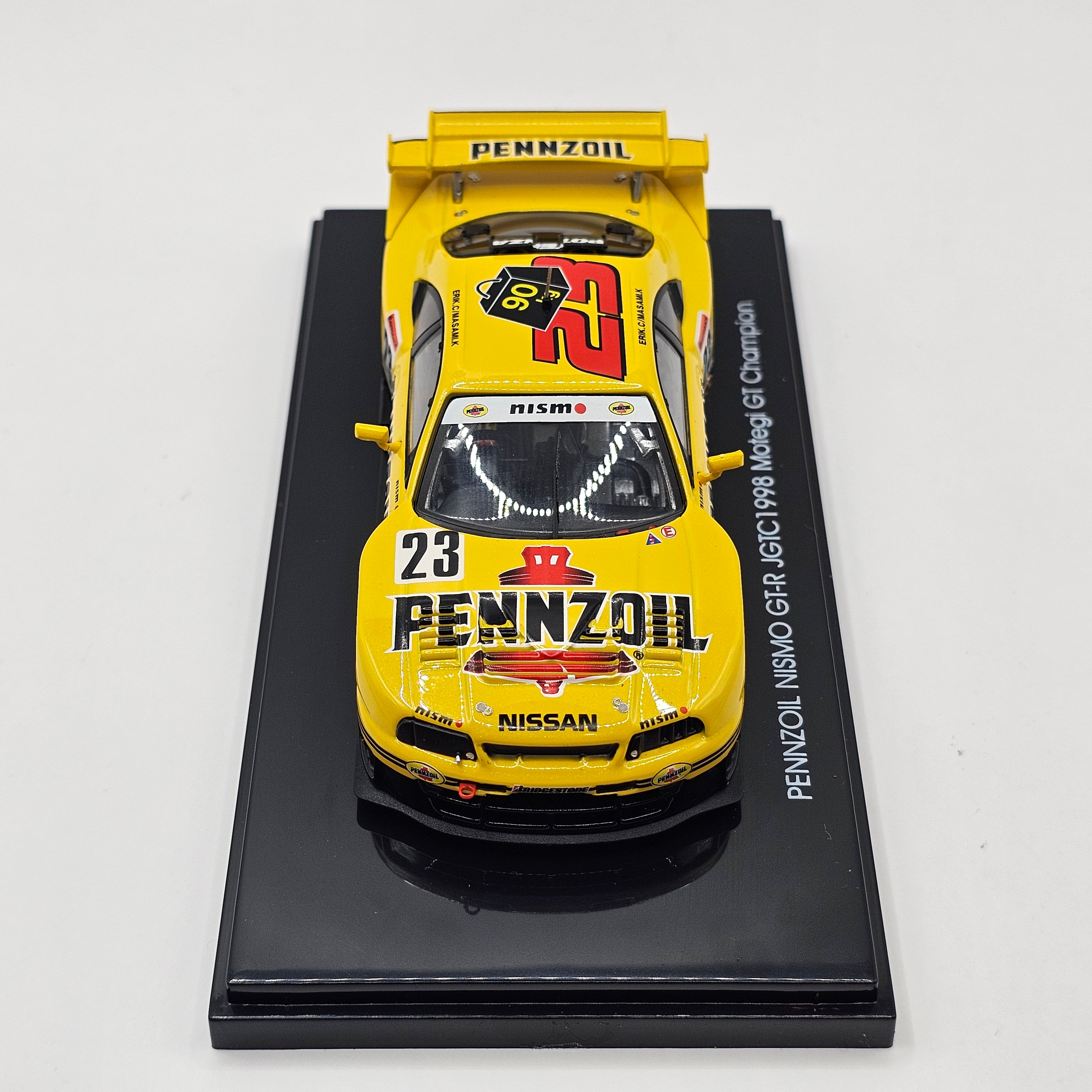 EBBRO Nissan Skyline GT-R R33 #23 Pennzoil Nismo 1998 JGTC GT500 1/43