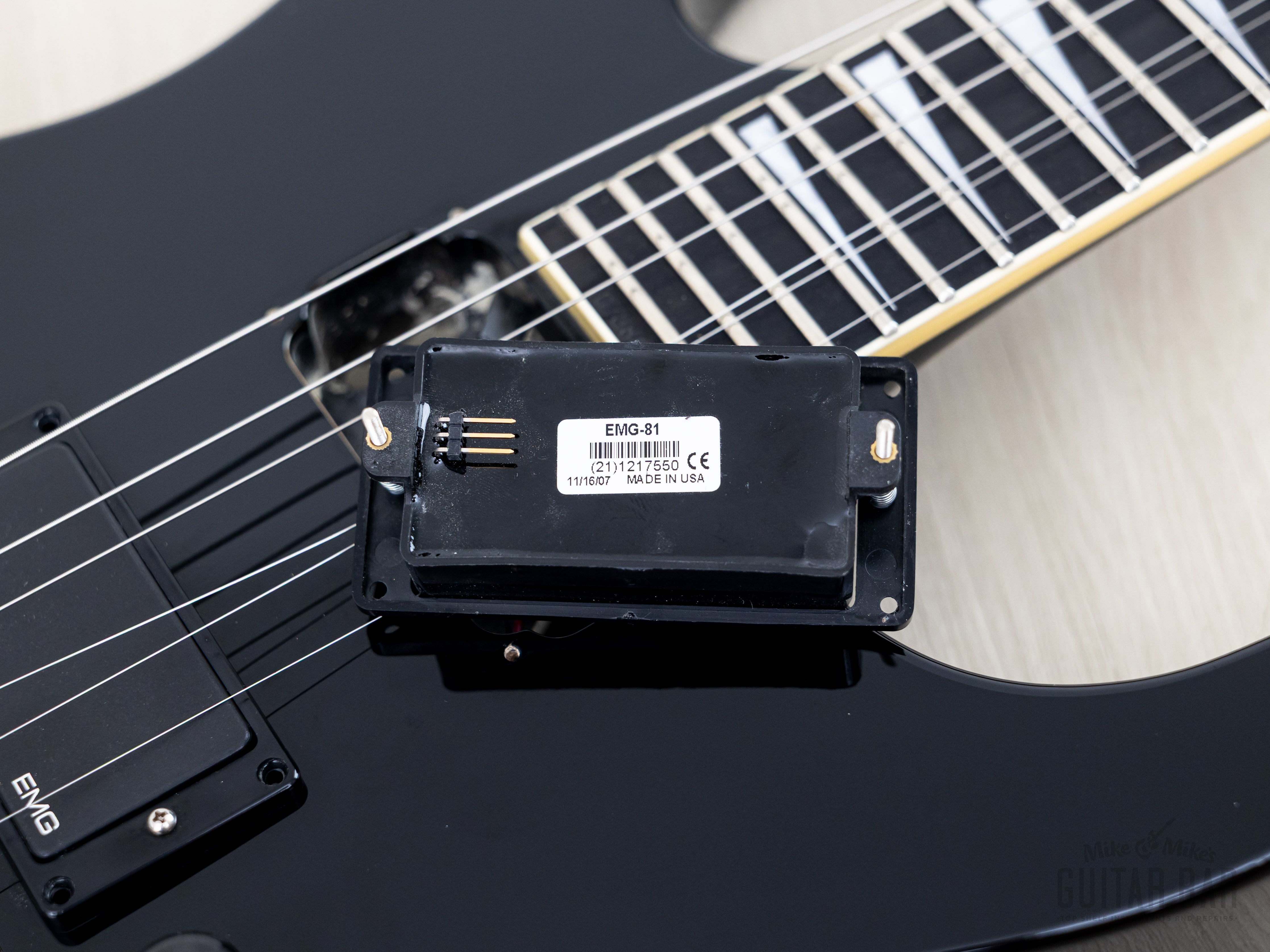 2007 Jackson Stars Soloist SL-TN02EMG Neck Through HH Black Near-Mint