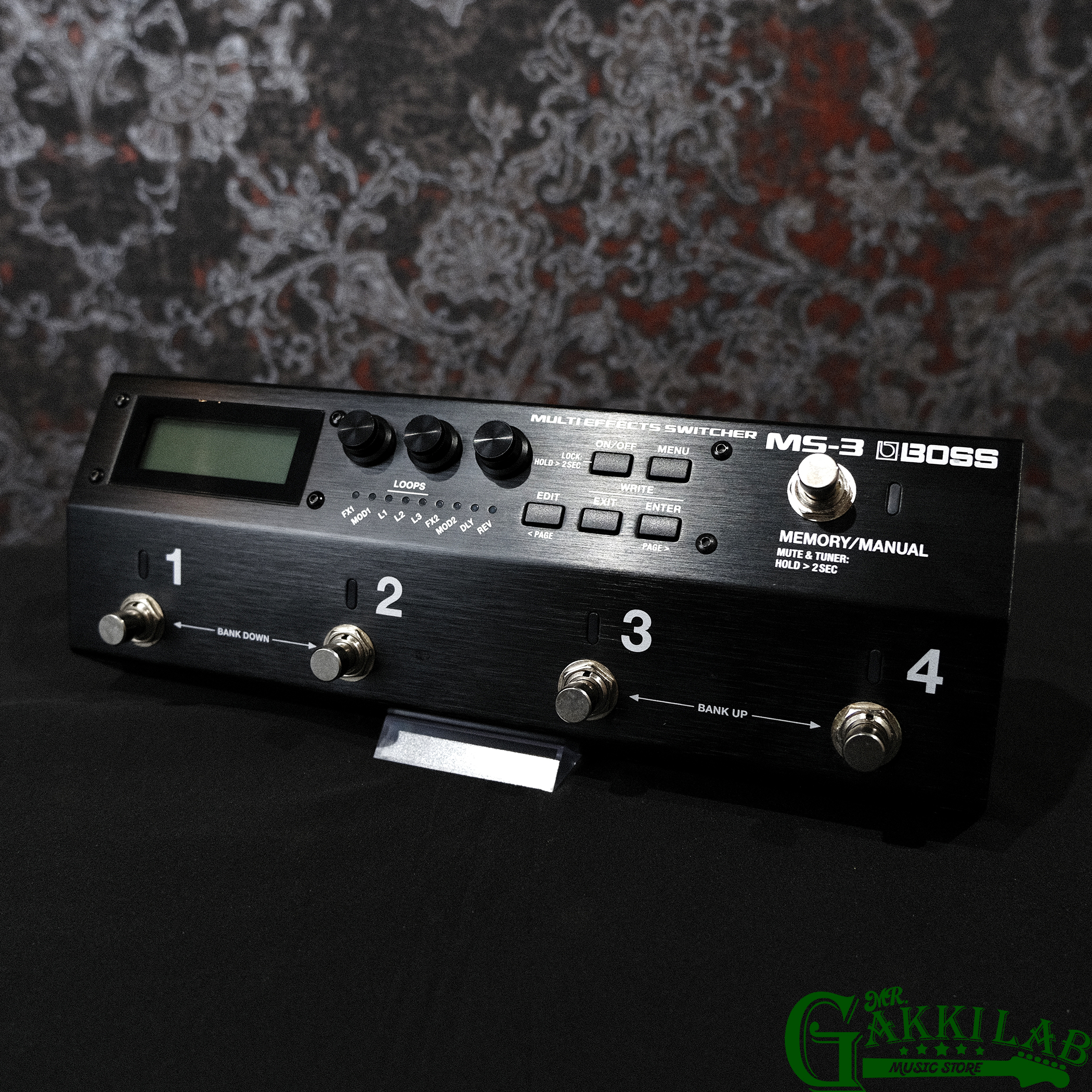 BOSS MS-3 / Multi Effects Switcher | 札幌の楽器屋さん｜MR.GAKKI