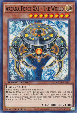 Arcana Force XXI - The World - Yugipedia