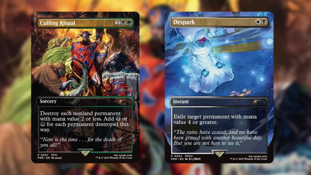 ファン人気のMTGファイナルファンタジーキャラが超高額プロモに登場