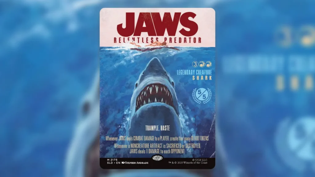 New MTG Jaws Card Is A Blockbuster Commander Option