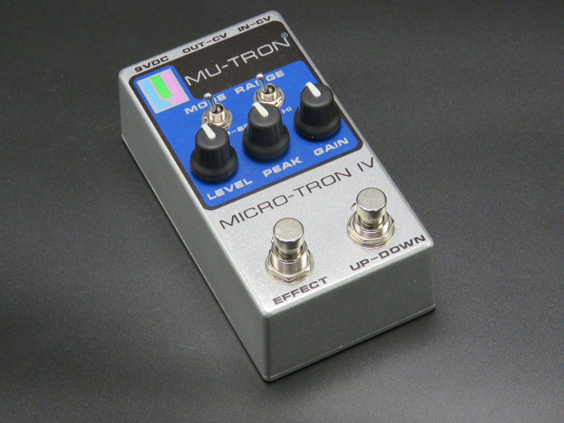 Micro-Tron IV Vintage Silver – Musitronics Mu-Tron