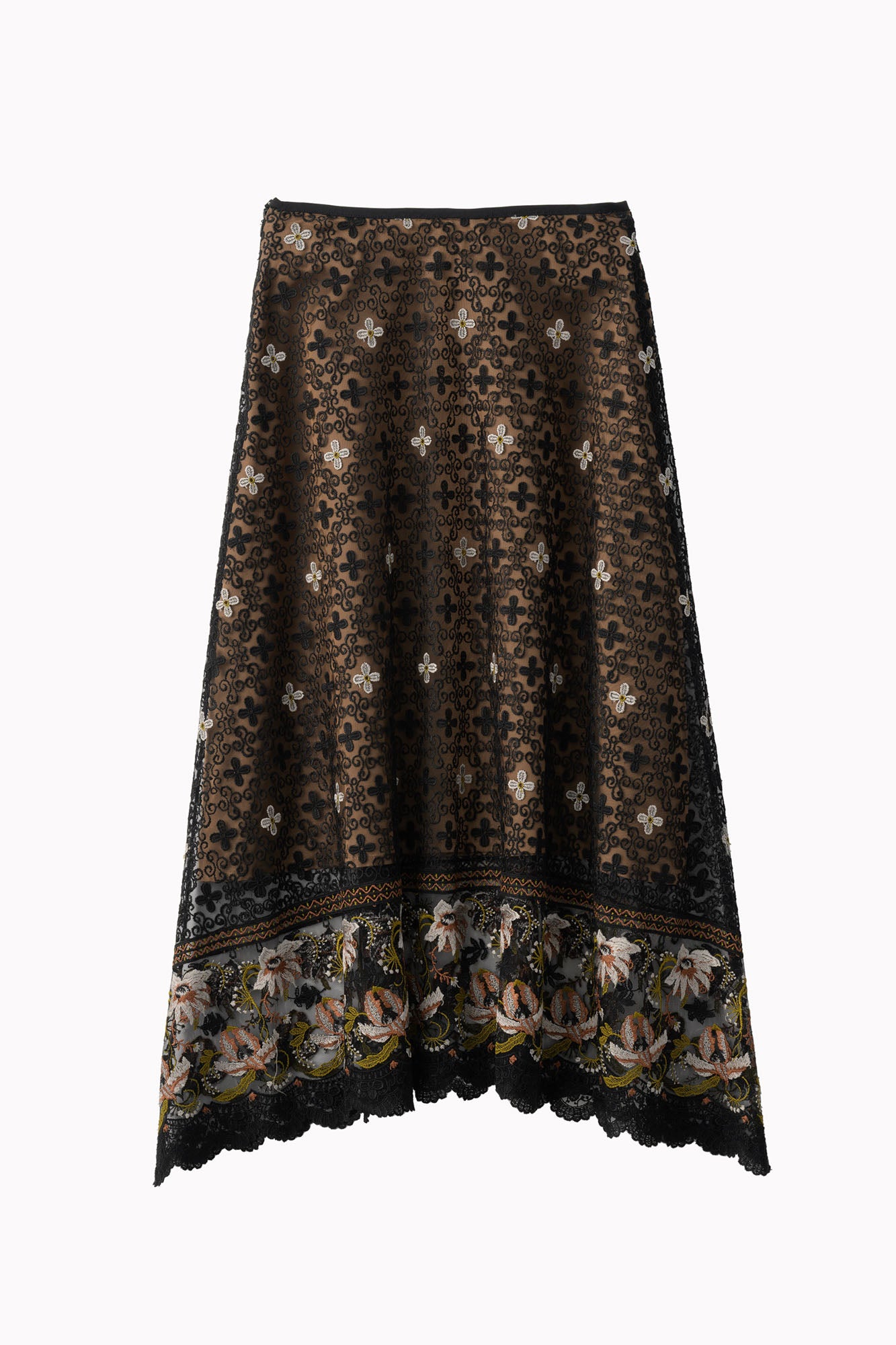 Everlasting embroidery lace skirt