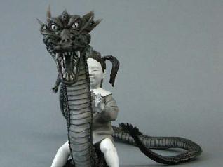 ミュージアム 大怪獣シリーズ ウルトラQ編 「怪竜と乙姫（モノクロ版）」