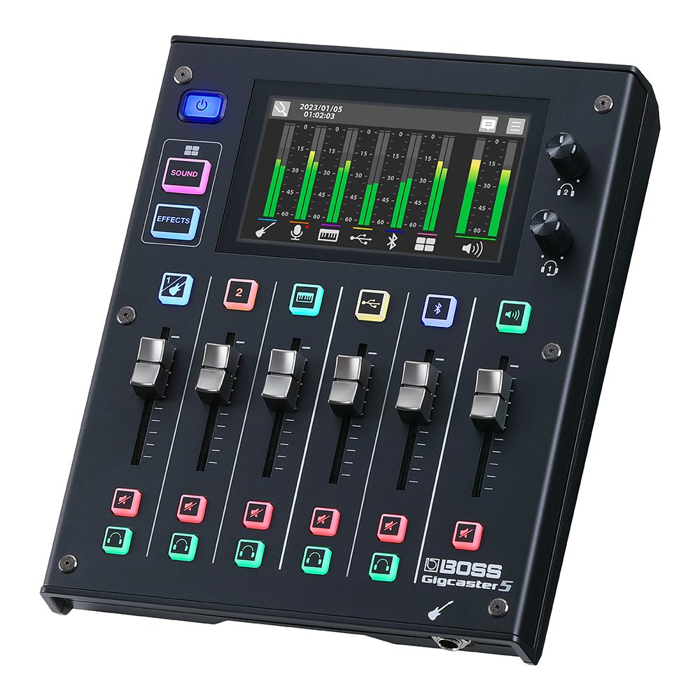 BOSS GCS-5 Gigcaster 5 [Audio Streaming Mixer]｜ミュージックランドKEY