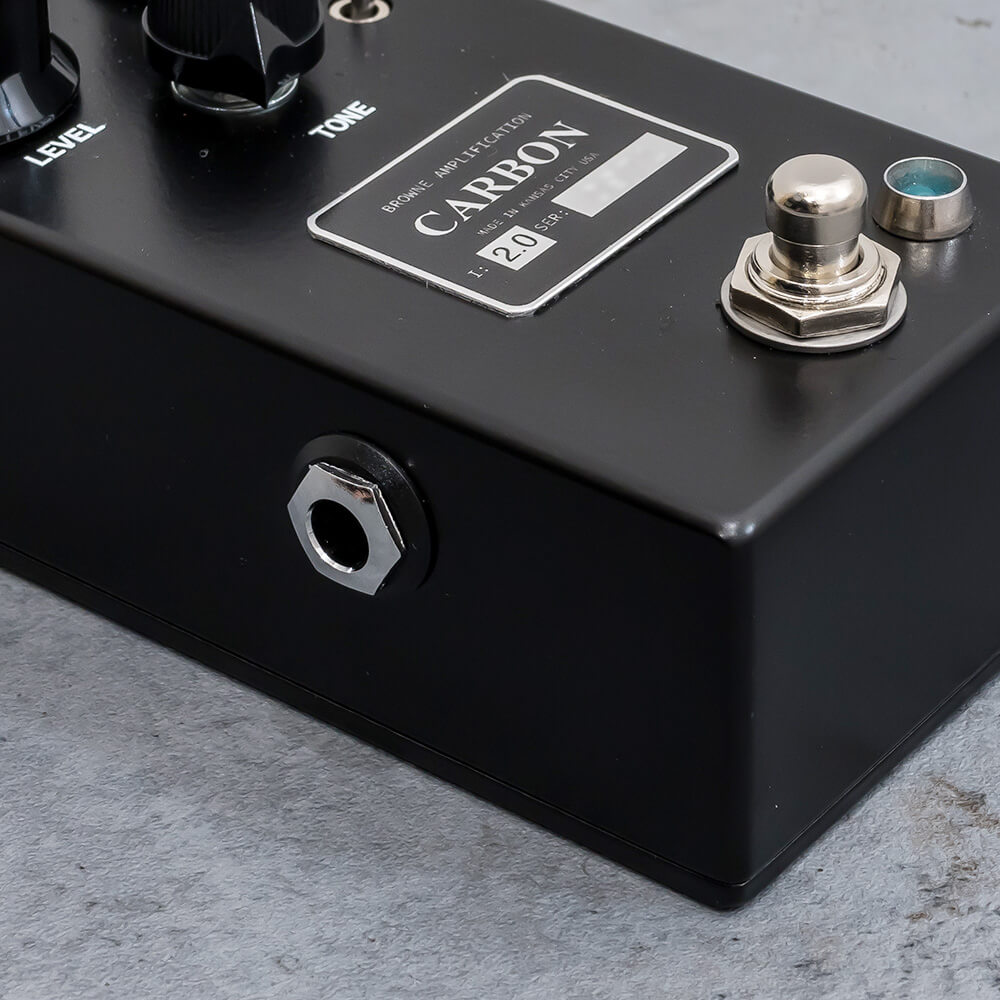 BROWNE AMPLIFICATION Carbon Overdrive V2 Midnight Black