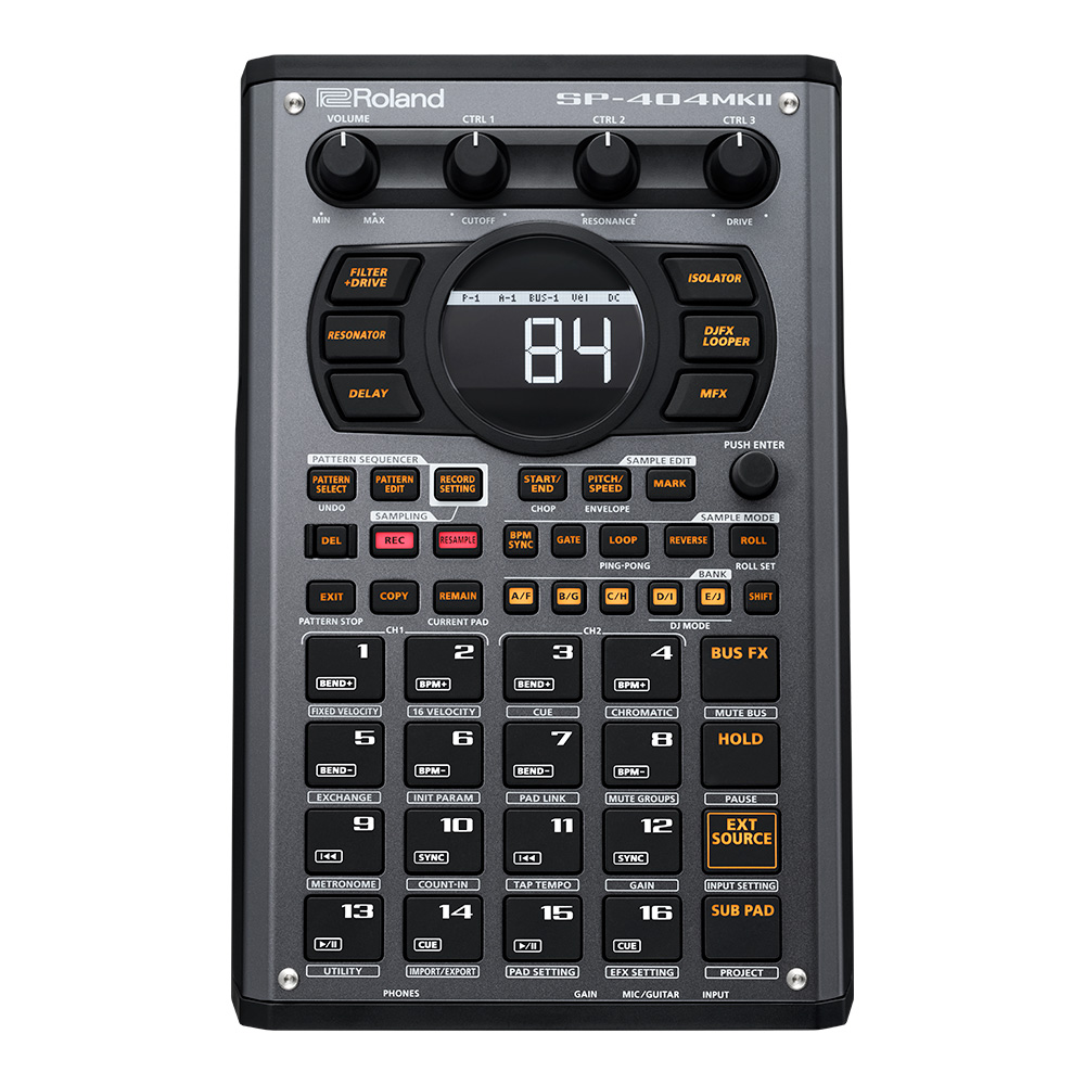 Roland SP-404MKII Creative Sampler and Effector｜ミュージックランドKEY