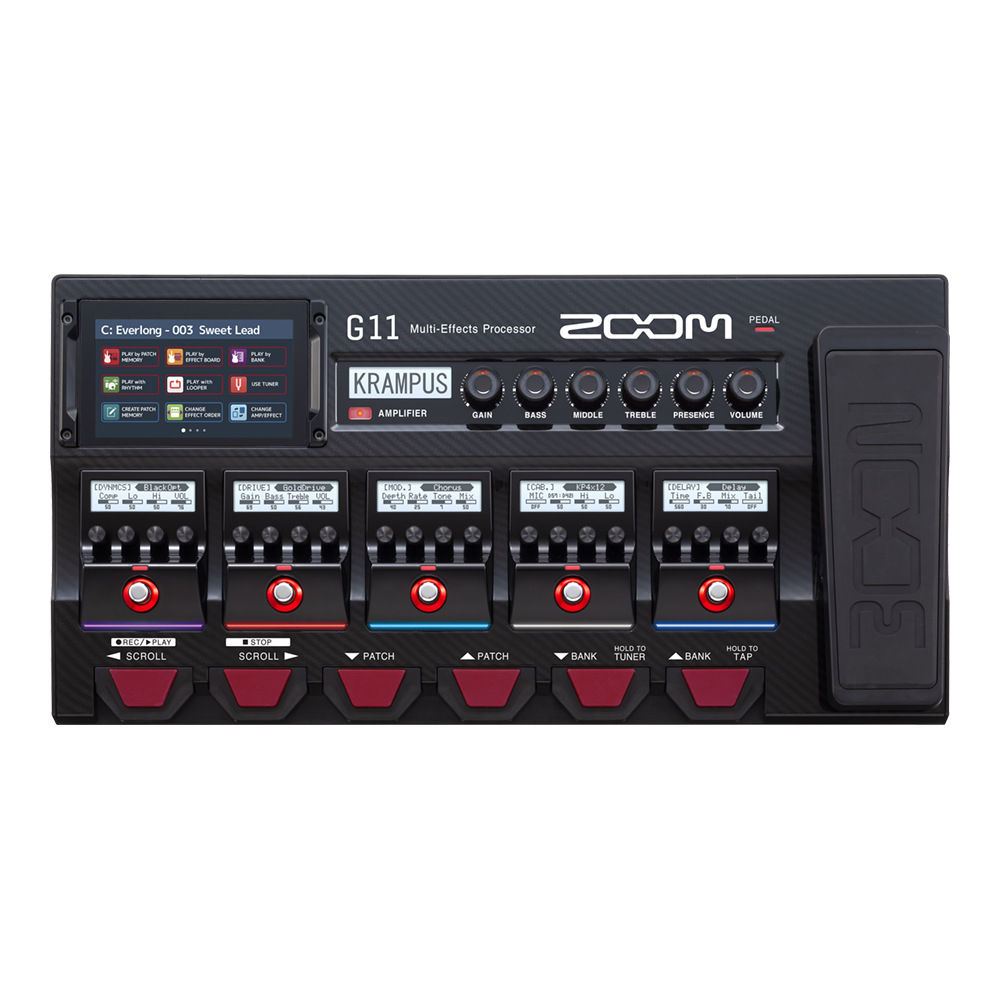 ZOOM G11 Multi-Effects Processor｜ミュージックランドKEY