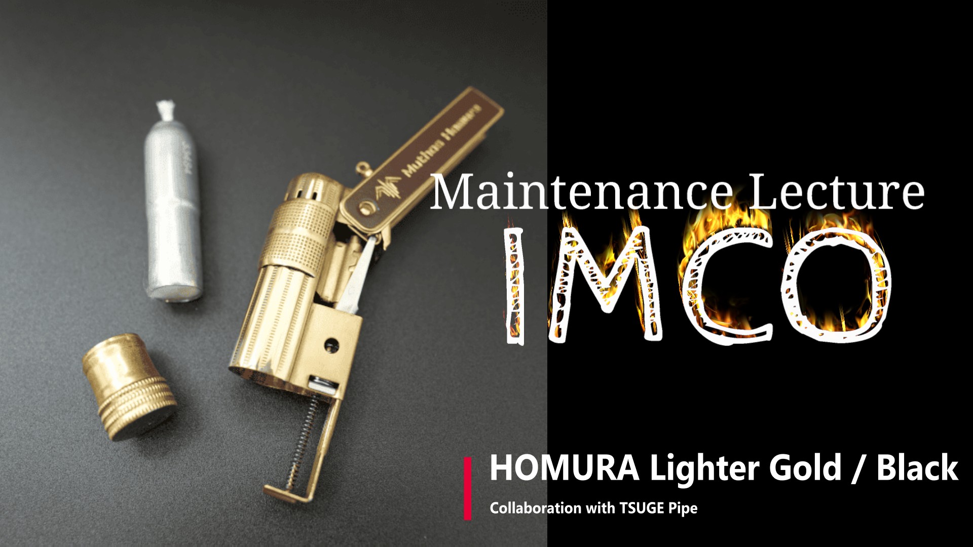 Items | HOMURA Lighter Gold ストラップセット | Muthos Homura