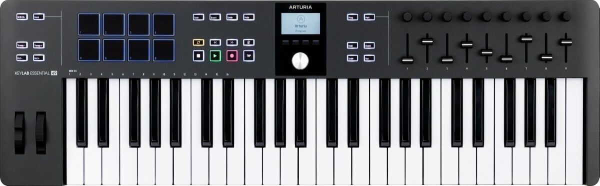 Arturia KeyLab Essential 49 mk3 Master Keyboard Black - Muziker